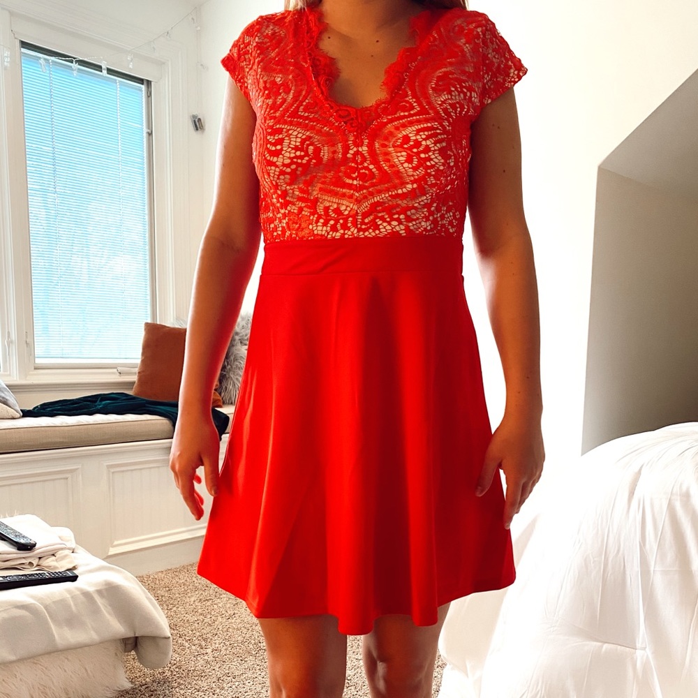 Red fancy dress❤️❤️